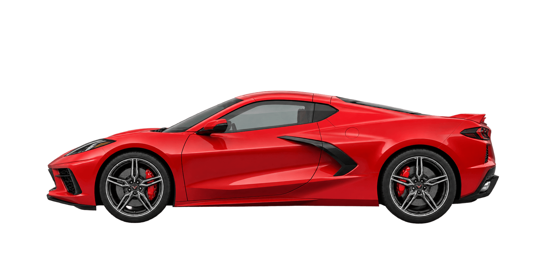 Corvette C8 Stingray 2027 side profile